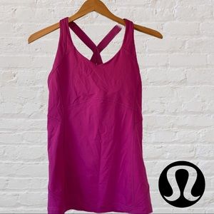 Lululemon athletica Tank Top Purple Medium Sz 10